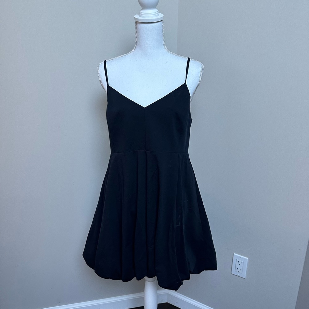 Brand new Rebecca Taylor bubble hem black dress
